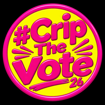 Crip The Vote 26 - AS Colour Mens Staple Tee Design