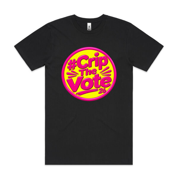 Crip The Vote 26 - AS Colour Mens Block Tee Thumbnail