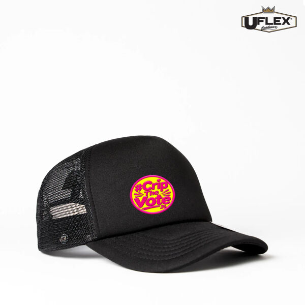 Crip The Vote 26 - UFlex Snap Back Trucker Cap Thumbnail